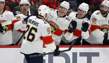 Panthers rebound from an 8-goal loss to Carolina, beat Capitals 5-2 in Washington | Sports