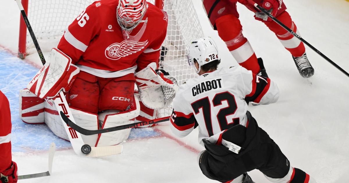 Alex DeBrincat scores in OT to give Red Wings 4-3 win over Senators | Sports