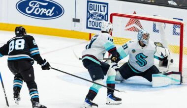 Nate Schmidt scores twice to help Mammoth beat Kraken 6-3 | Sports