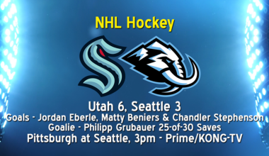 Kraken finish road trip with loss at Utah | Sports