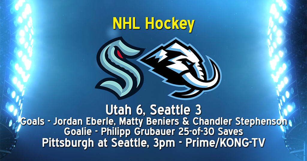 Kraken finish road trip with loss at Utah | Sports