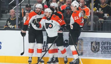 Konecny scores twice as Flyers end 6-game skid with 2-1 victory at Vegas | National Sports