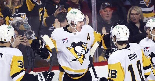 Malkin, Novak lead Pittsburgh Penguins past Calgary Flames 4-1 | National Sports