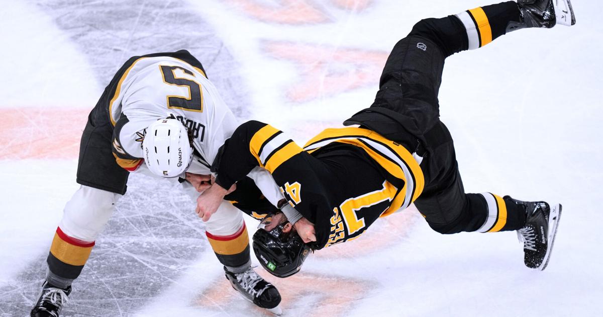Bruins hold off Golden Knights 4-3 after three-goal flurry | Sports