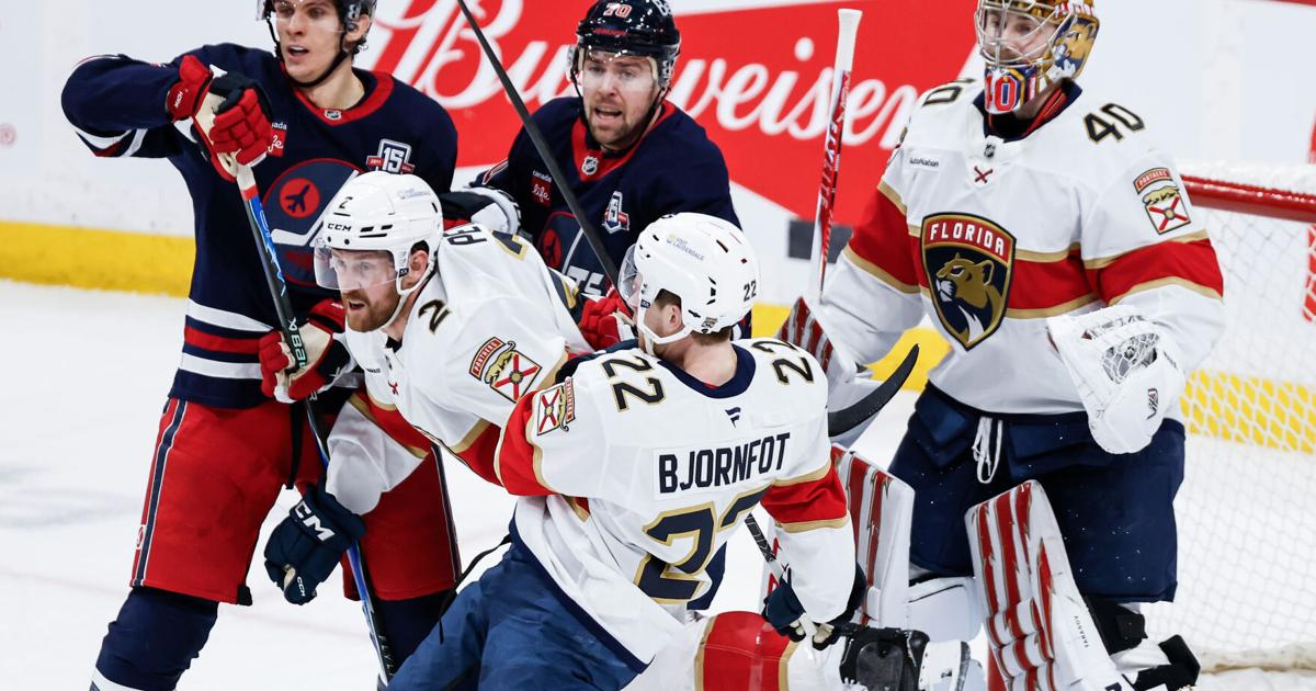 Panthers outlast Jets 2-1 in shootout for 4th win in 6 games |