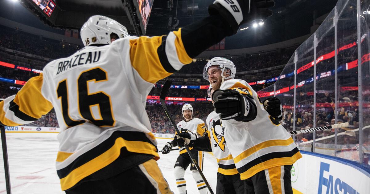 Penguins score 3 goals in early 37-second span in 6-2 victory over Oilers | National Sports