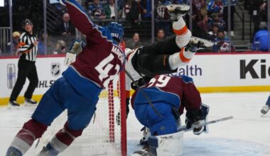 Tippett has 2nd career hat trick, Flyers beat NHL-leading Avs 7-3 | National Sports