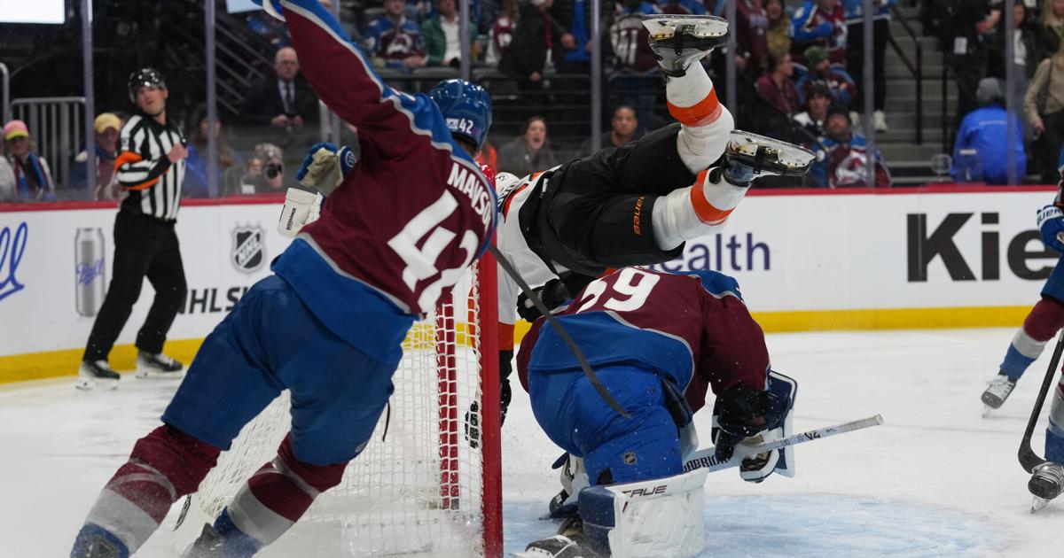 Tippett has 2nd career hat trick, Flyers beat NHL-leading Avs 7-3 | National Sports
