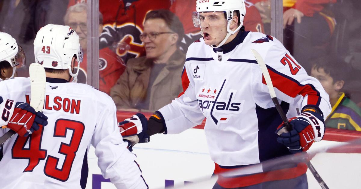 Hendrix Lapierre ends 90-game goal drought in Capitals’ 3-1 win over Flames | National Sports