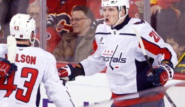 Hendrix Lapierre ends 90-game goal drought in Capitals’ 3-1 win over Flames | National Sports