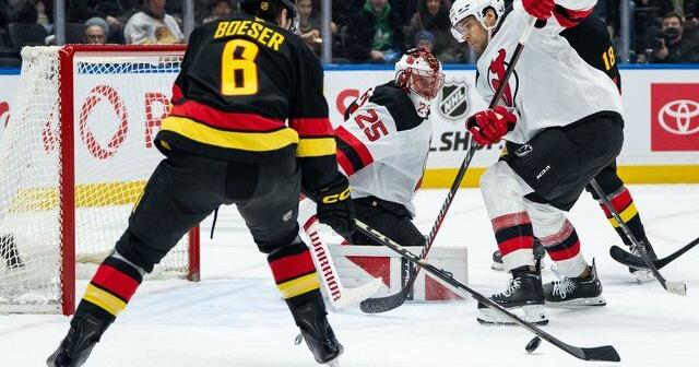 New Jersey Devils capture 5-4 road victory over the Vancouver Canucks | National Sports