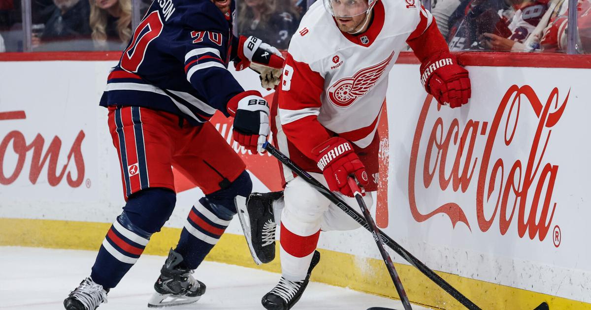 Red Wings score 4 times in third period to beat Jets 5-1 | National Sports