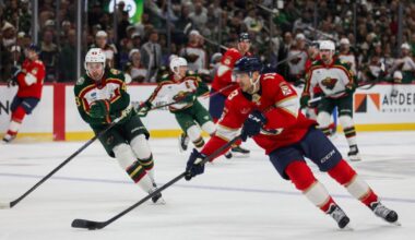 Brad Marchand scores 2, including decisive OT goal, in Panthers 4-3 win over Wild | National Sports