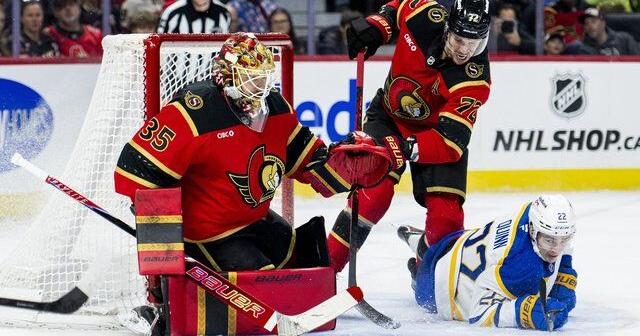 Goaltender Linus Ullmark to return as backup for Senators' game vs. Golden Knights | National Sports