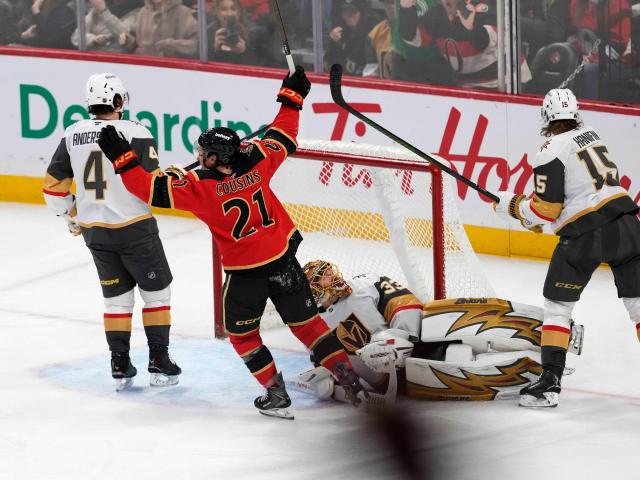 Halliday, Cozens each score twice in Senators' 7-1 romp over road-weary Golden Knights :: WRALSportsFan.com