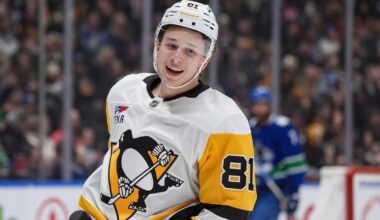Rookie Ben Kindel scores twice, leads Penguins to a 3-2 win over the Canucks | Sports