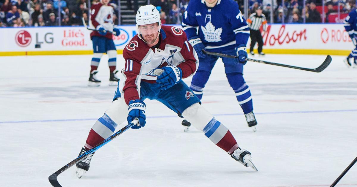 Nelson nets hat trick as Avalanche continue spree with 4-1 win over Maple Leafs |