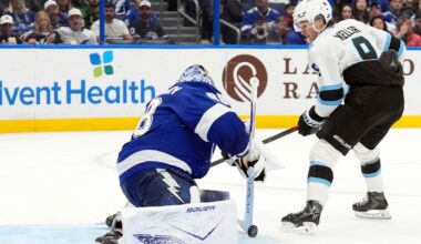 Andrei Vasilevskiy makes 28 saves in 2nd shutout of season as Lightning blank Mammoth 2-0 | Associated Press