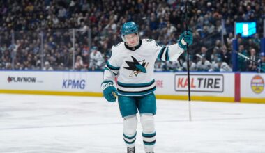 Celebrini's 4 points lead Sharks to 5-2 win over Canucks | National Sports