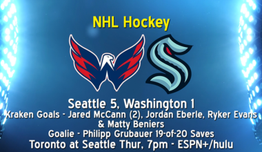 Kraken top Capitals 5-1 | Sports