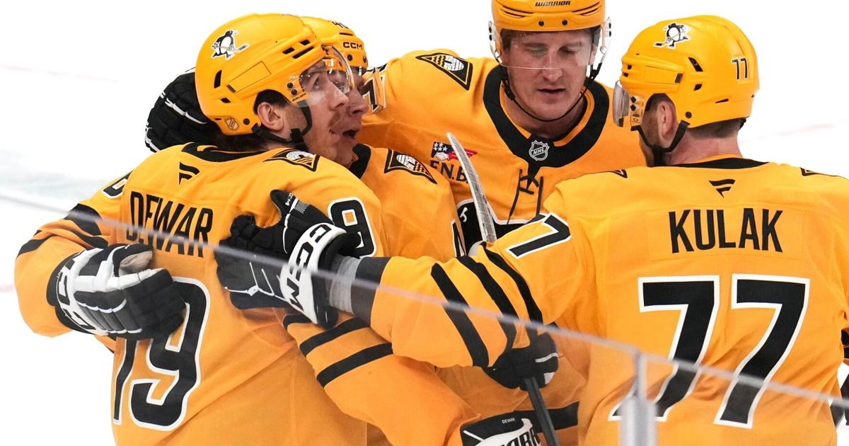Penguins host the Rangers on Saturday after Dewar's 2-goal performance | Sports
