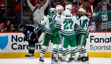 Jordan Staal scores in final minute to cap late 3-goal rally by Hurricanes for 5-4 win over Mammoth | Sports