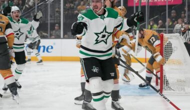 Stars win 5-4 in shootout after blowing 3-goal lead to Golden Knights | Sports