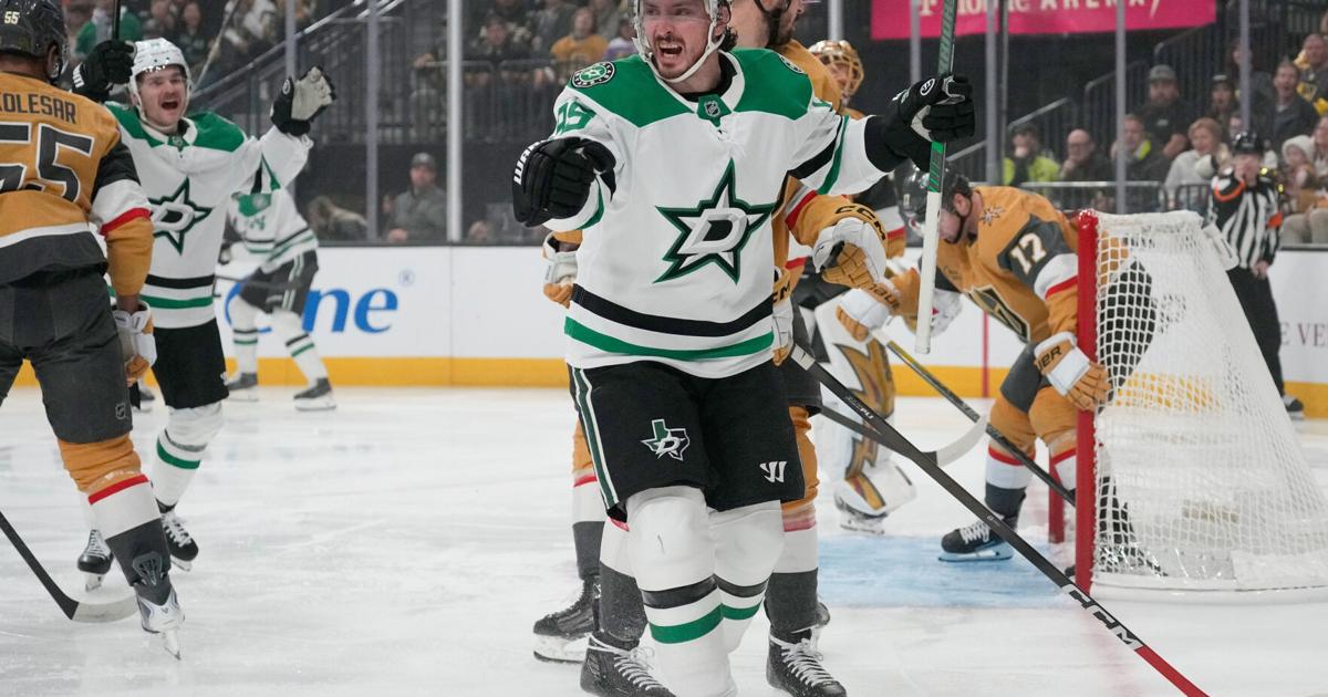 Stars win 5-4 in shootout after blowing 3-goal lead to Golden Knights | Sports