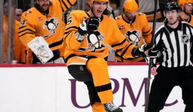 Penguins have 4-goal 2nd period to rout Blackhawks 6-2 for 5th straight win | Pittsburgh Penguins