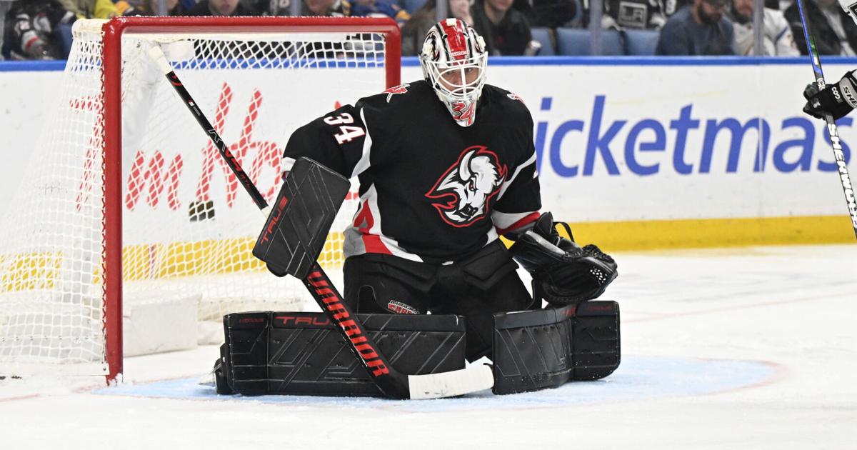 Sabres getting more than they bargained for with Alex Lyon | Sports