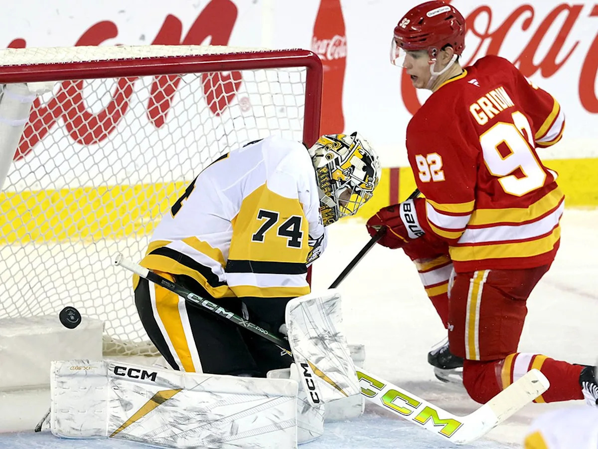 Flames notes: Matvei Gridin still shooting for first 'real goal'