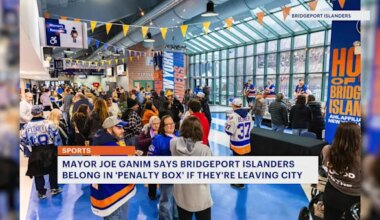 News 12 | Connecticut | Mayor Ganim calls possible Islanders departure 'a betrayal to the people of Bridgeport'