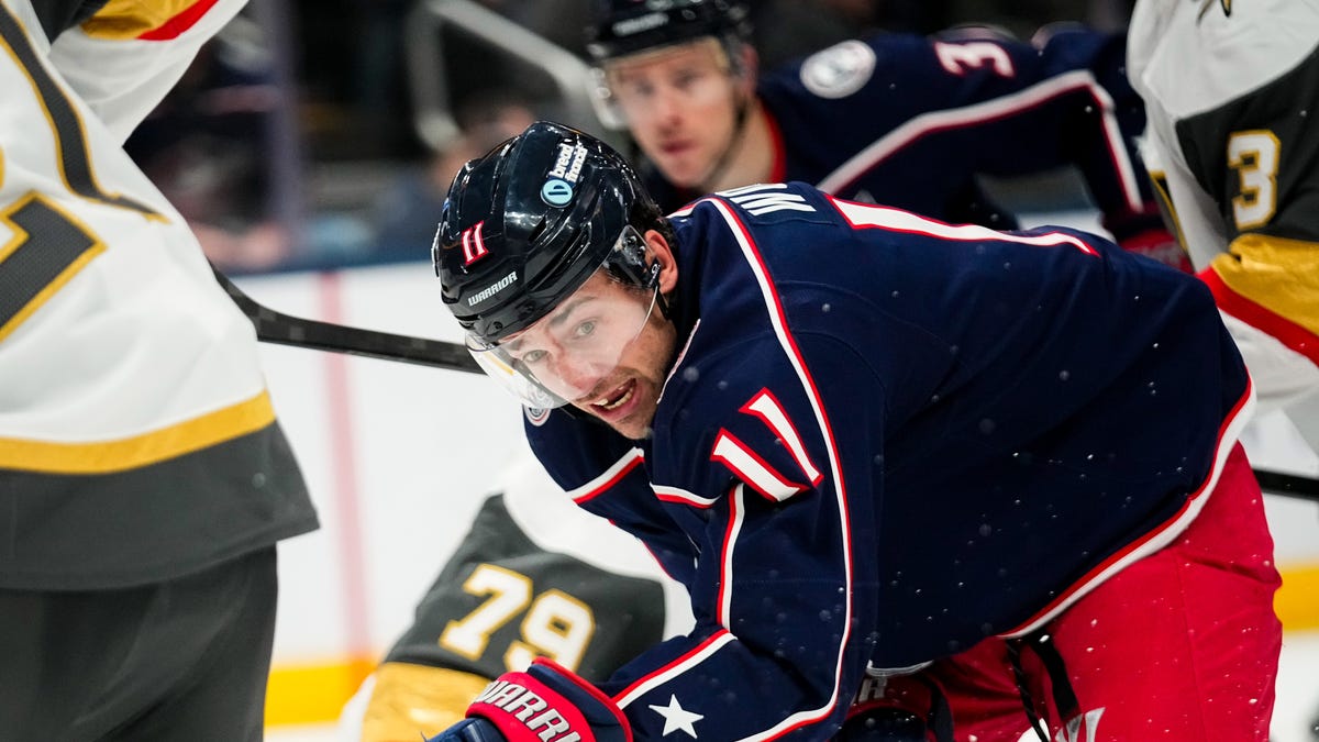 Blue Jackets forward Miles Woods lands on IR with lower-body injury