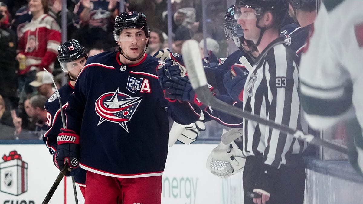 Zach Werenski listed in projected lineup vs Sabres after IR activation