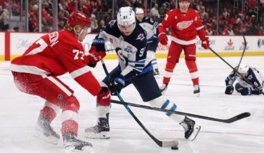 Detroit Red Wings ground Winnipeg Jets, 2-1, to end 2025