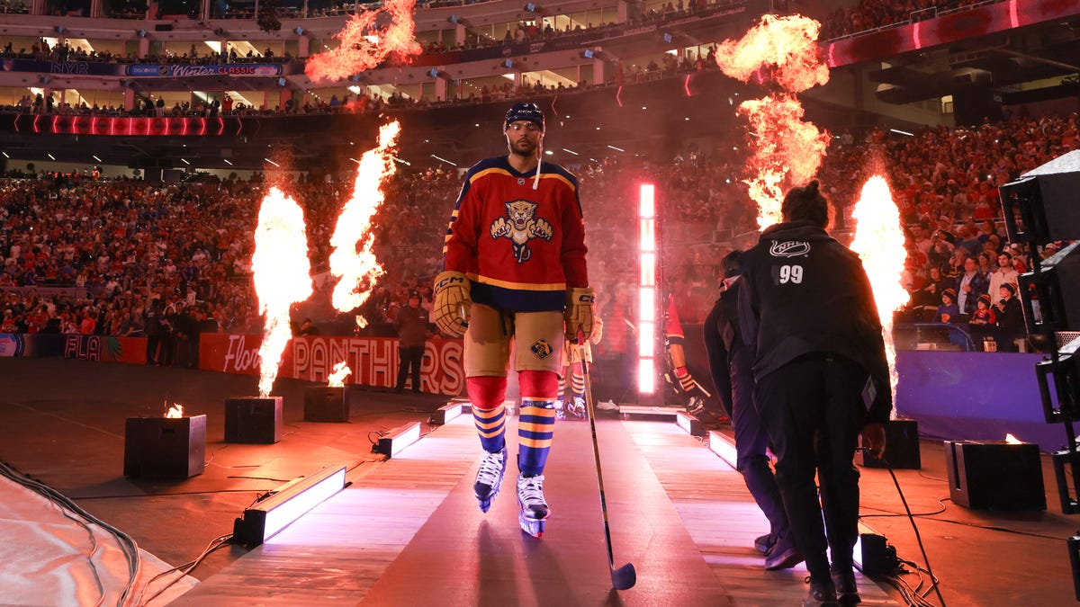 US Olympian hit high by puck, leaves game