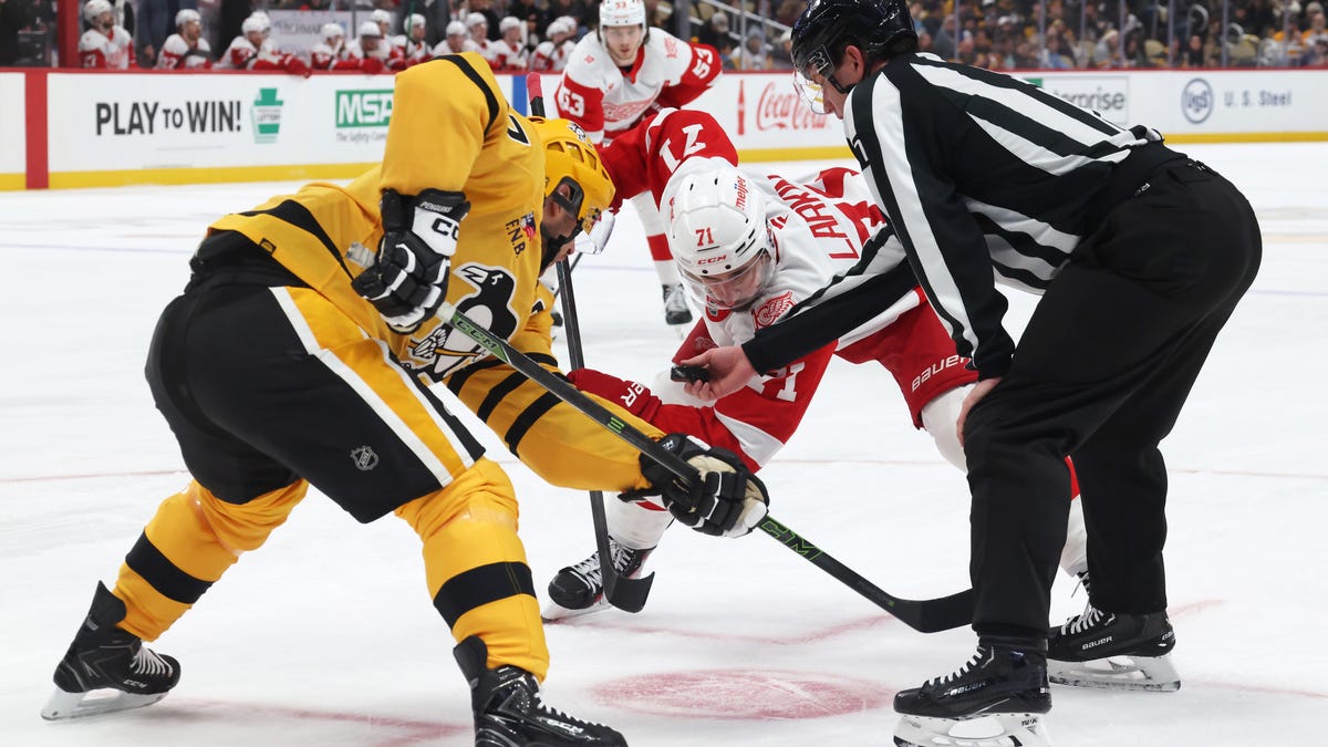 Penguins at Red Wings odds, picks and predictions