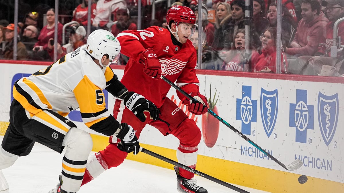 Detroit Red Wings offense missing in 4-1 loss to Pittsburgh Penguins