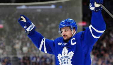 Maple Leafs Auston Matthews, Matt Benning hyped to face Isles