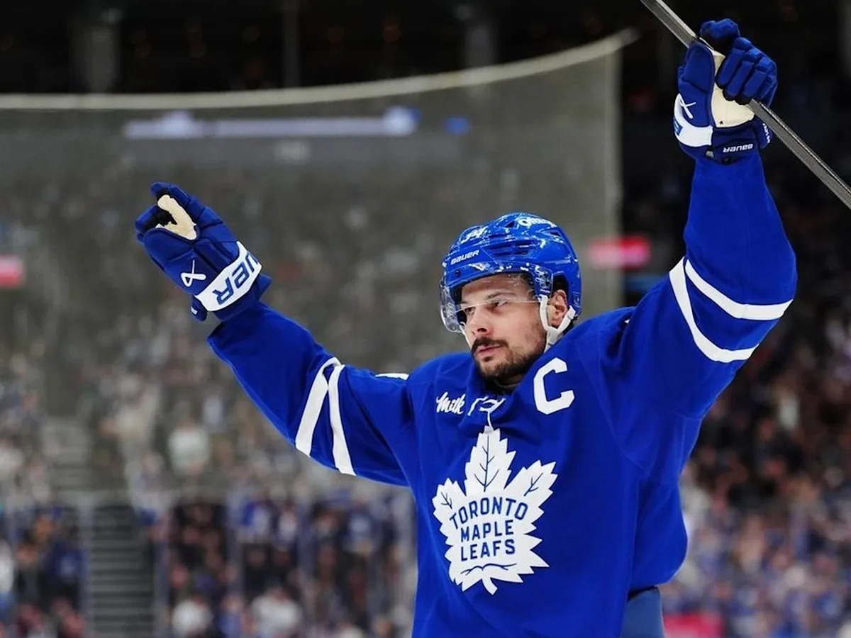 Maple Leafs Auston Matthews, Matt Benning hyped to face Isles