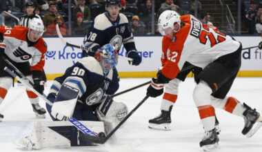 Head coach Rick Bowness says Elvis Merzlikins gets the start Friday night for the CBJ against the Chicago Blackhawks — here are five other things to know before the 8:30 puck-drop.