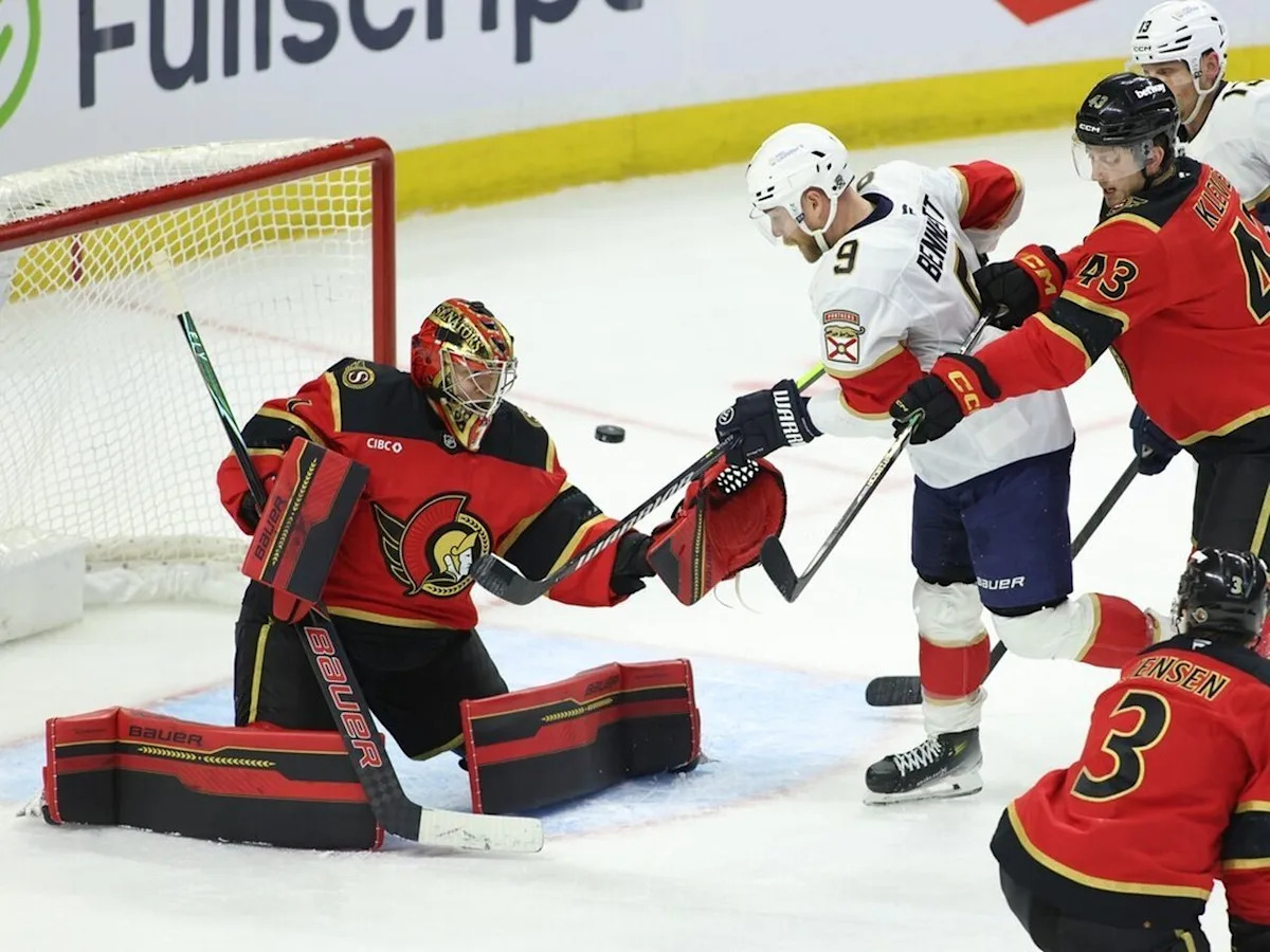 Ottawa Senators going nowhere fast with fourth straight loss, this time to Florida Panthers
