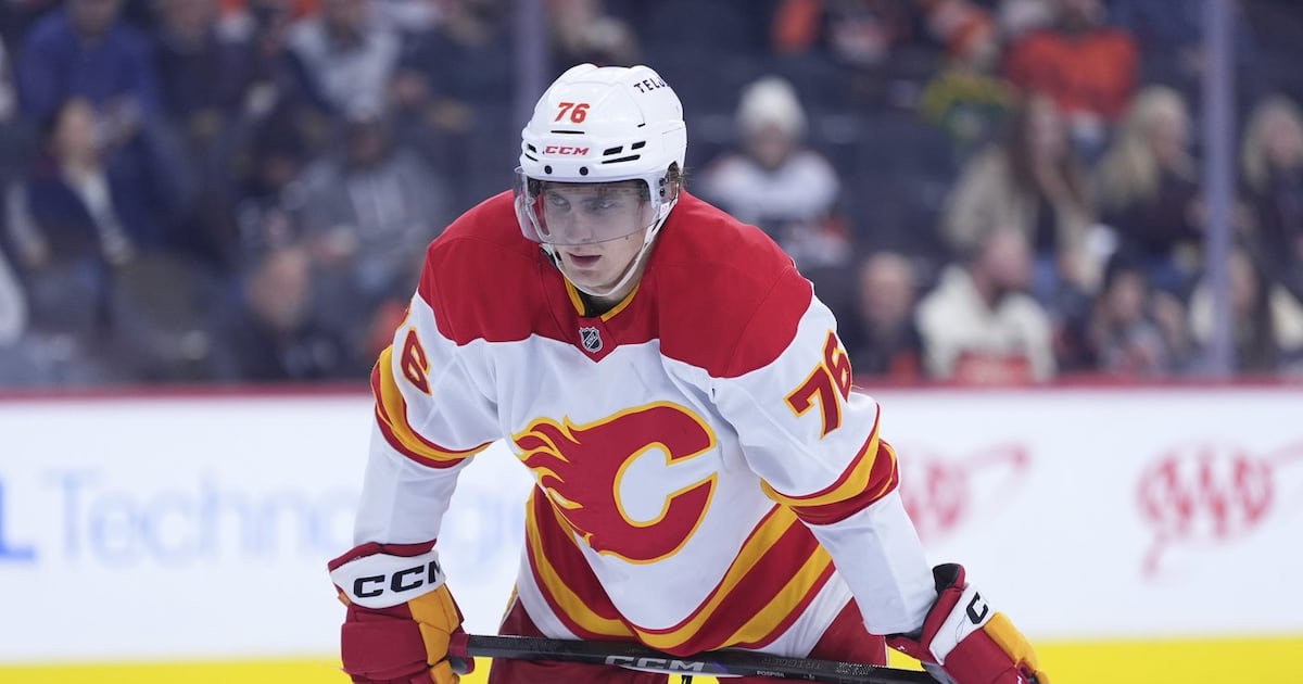 Pospisil's heavy-hitting return a bright spot in Flames' loss to Penguins