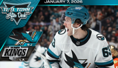 Sharks Late Surge Stuns Kings in OT 4-3 - 1/7/2026 - Teal Town USA After Dark (Postgame)