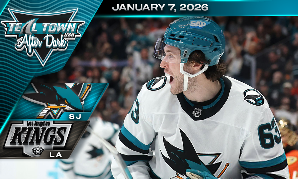 Sharks Late Surge Stuns Kings in OT 4-3 - 1/7/2026 - Teal Town USA After Dark (Postgame)