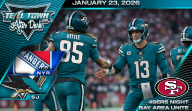 Sharks Mangle Rags in the 1st - Win 3-1 - 1/23/2026 - Teal Town USA After Dark (Postgame)