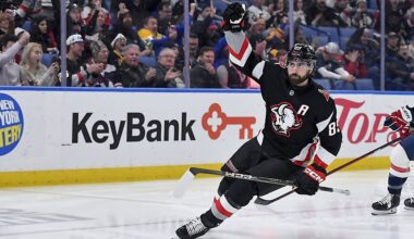 Buffalo Sabres forward Alex Tuch. (AP Photo)