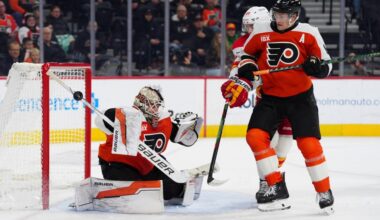 Humbling by Rangers extends Flyers' winless streak to six games