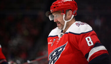 McMichael and Ovechkin score as the Capitals beat the depleted Blackhawks 5-1