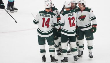 Kaprizov, Zuccarello combine for OT winner to finish Wild's two-week roadtrip with 3-2 win in Seattle